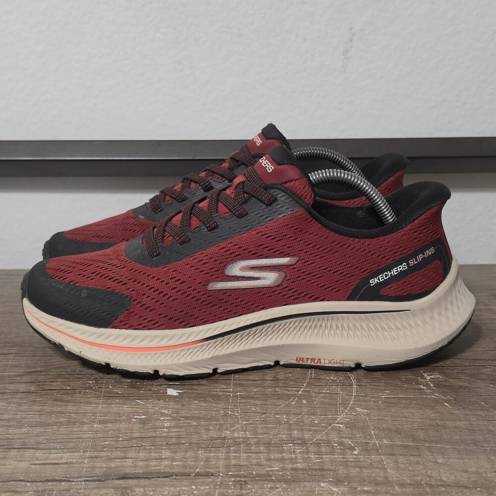 Skechers Hands Free Slip-ins Go Run Consistent 2.0 Men's Shoes Size 10 Red